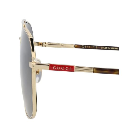 Gucci Aviator-Frame Metal Sunglasses Multi Mens - Picture 4 of 6